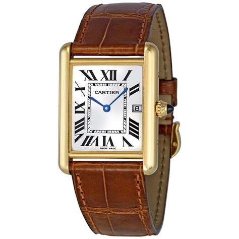 mens watch cartier|cartier watches for men 18g.